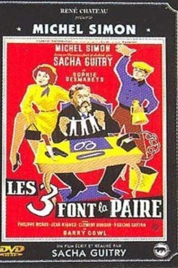 Les 3 font la paire Plakat