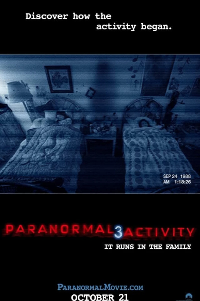 Paranormal Activity 3 Plakat