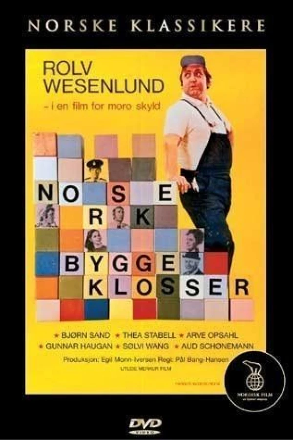 Norske byggeklosser Plakat