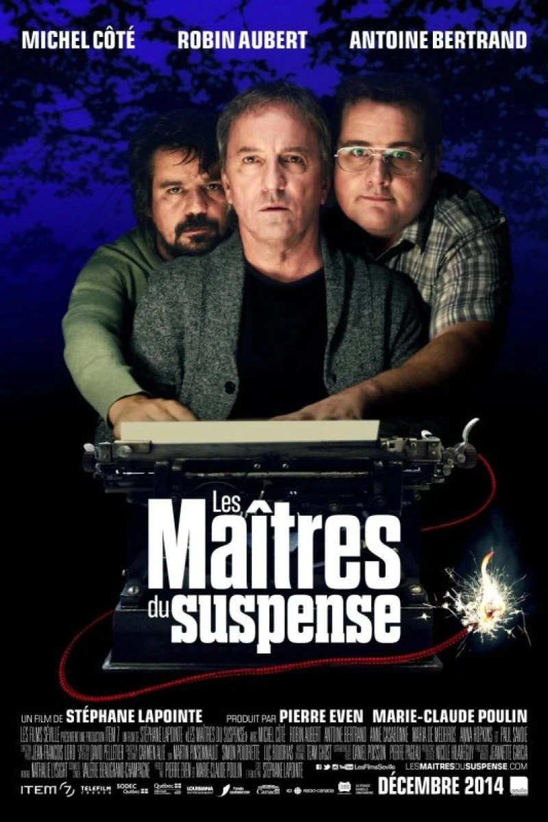 Les maîtres du suspense Plakat