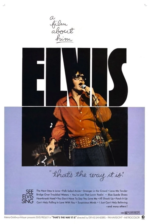 Elvis: That's the Way It Is Plakat