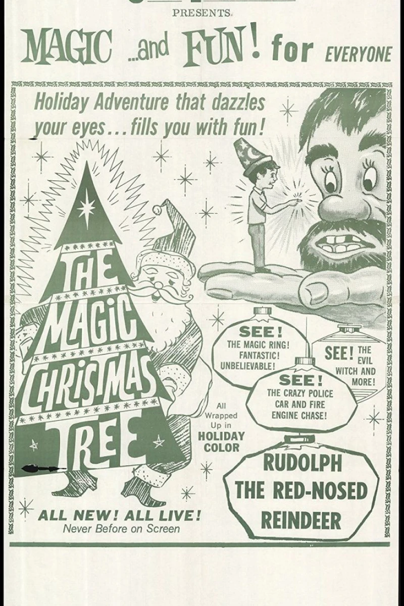 Magic Christmas Tree Plakat