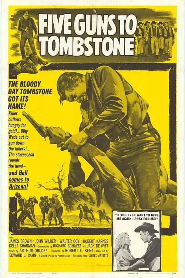 Five Guns to Tombstone Plakat