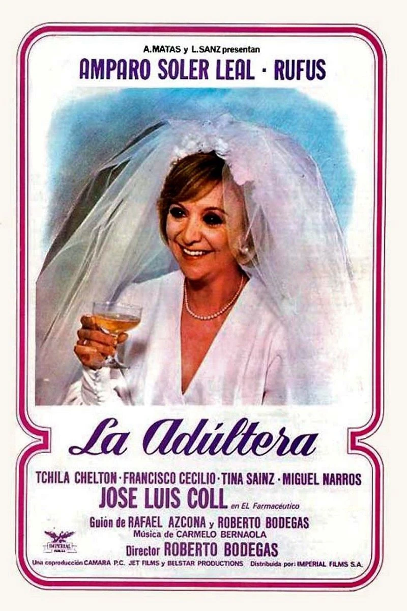 La adúltera Plakat