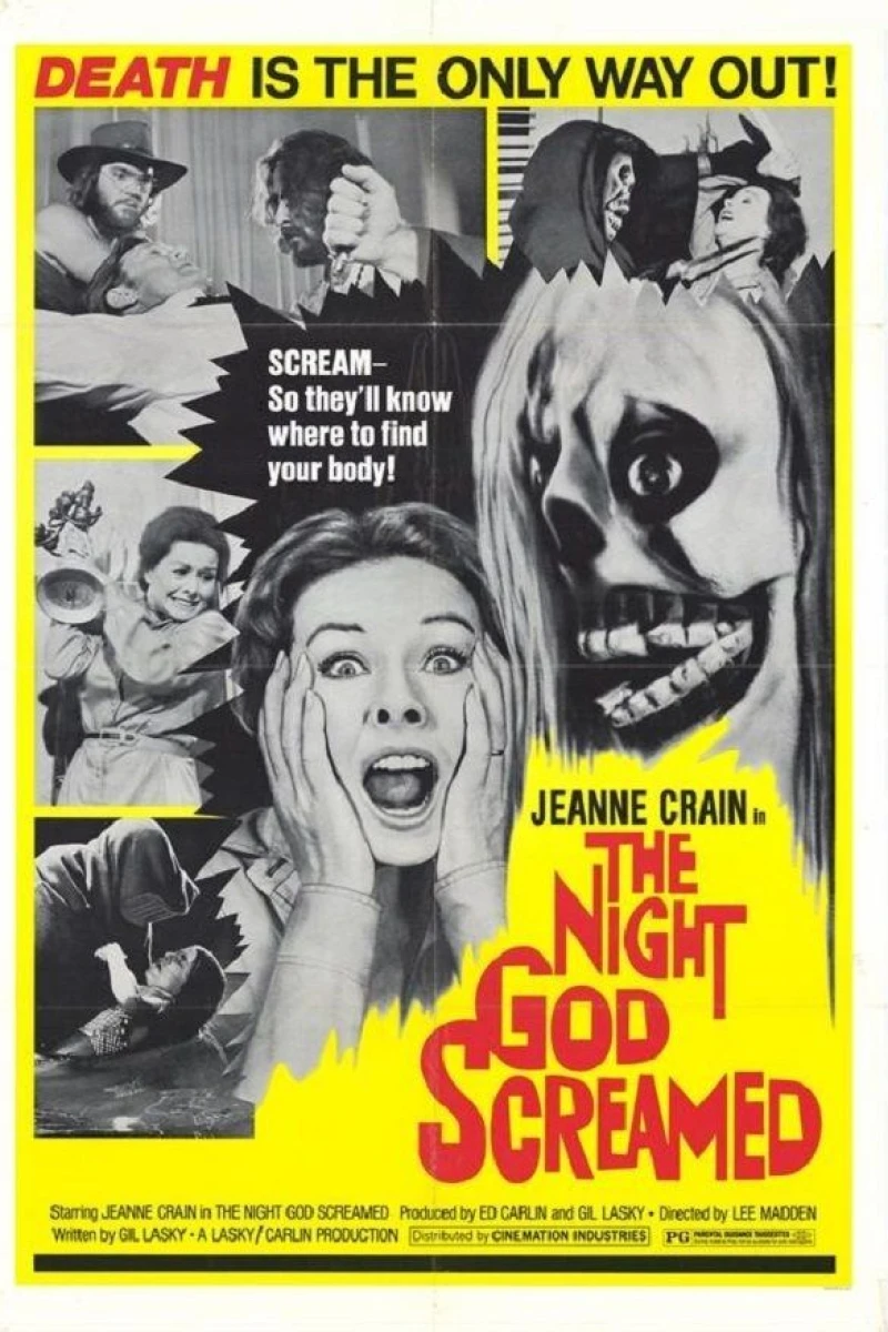 The Night God Screamed Plakat