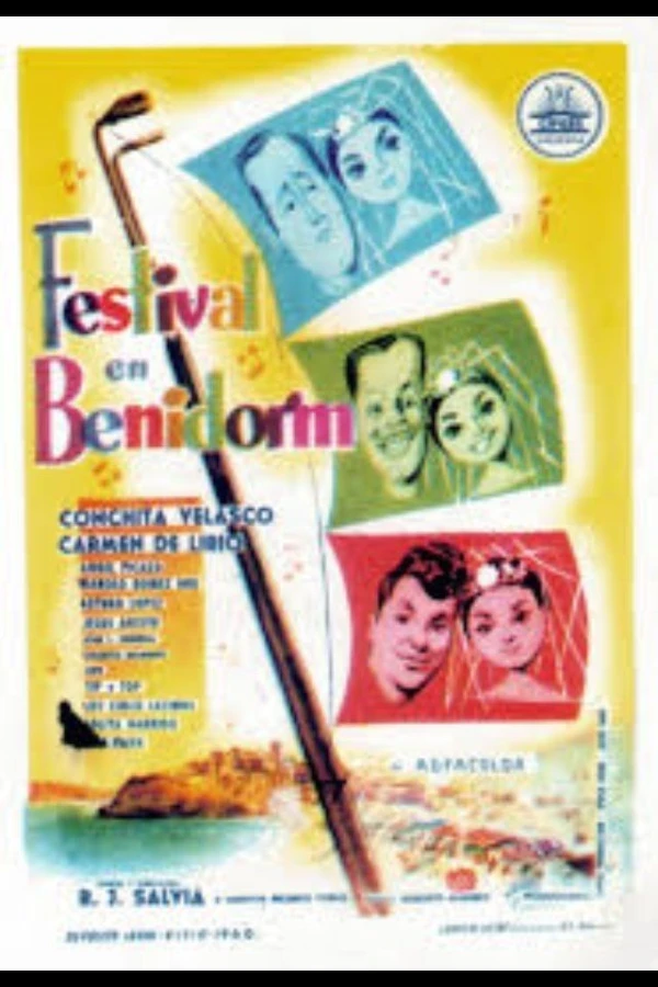 Festival en Benidorm Plakat