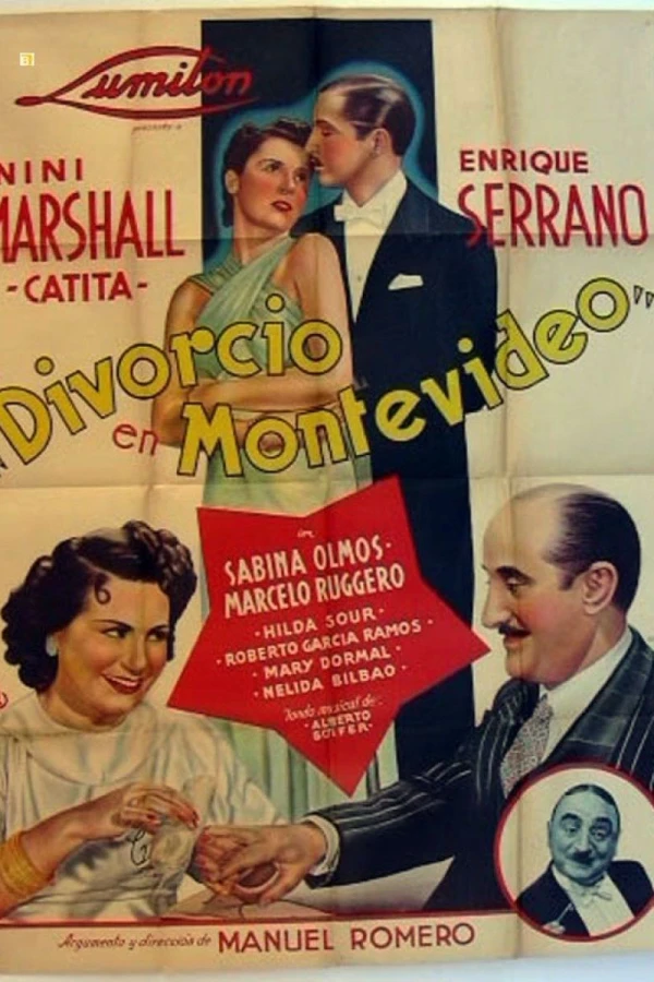 Divorce in Montevideo Plakat