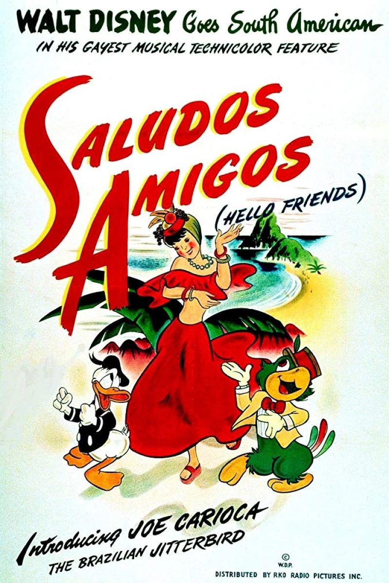 Saludos Amigos Plakat