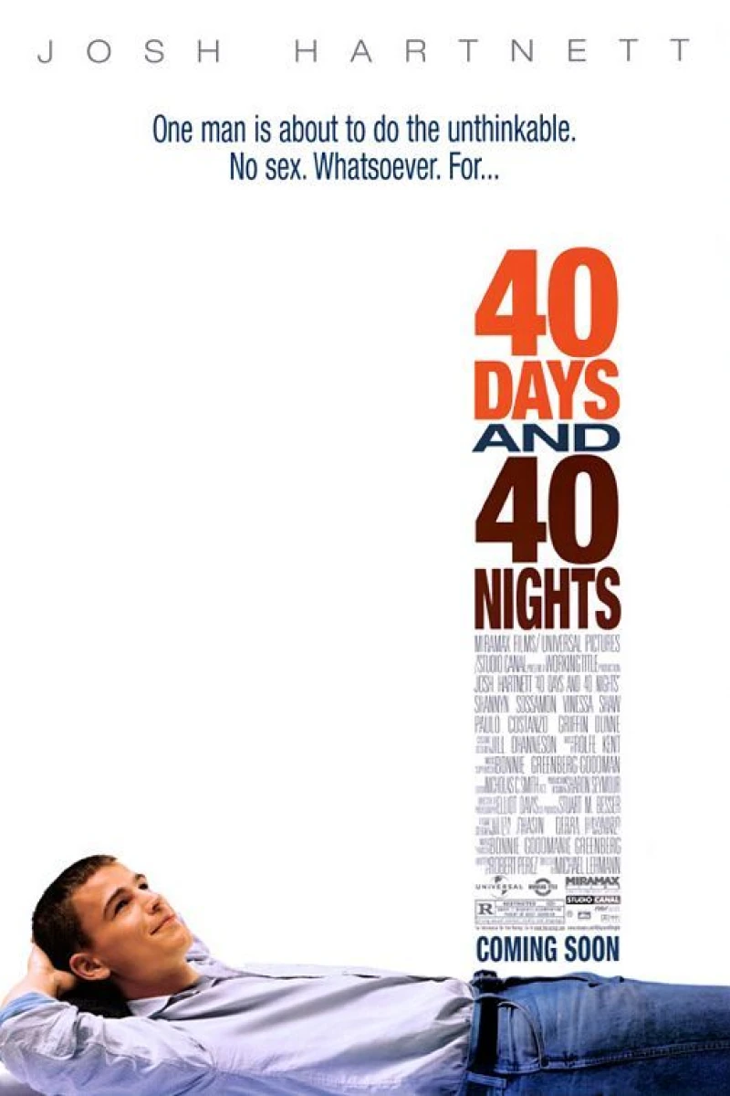 40 Days and 40 Nights Plakat