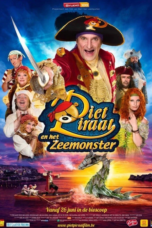 Piet Piraat en het zeemonster Plakat