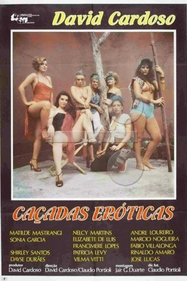 Caçadas Eróticas Plakat