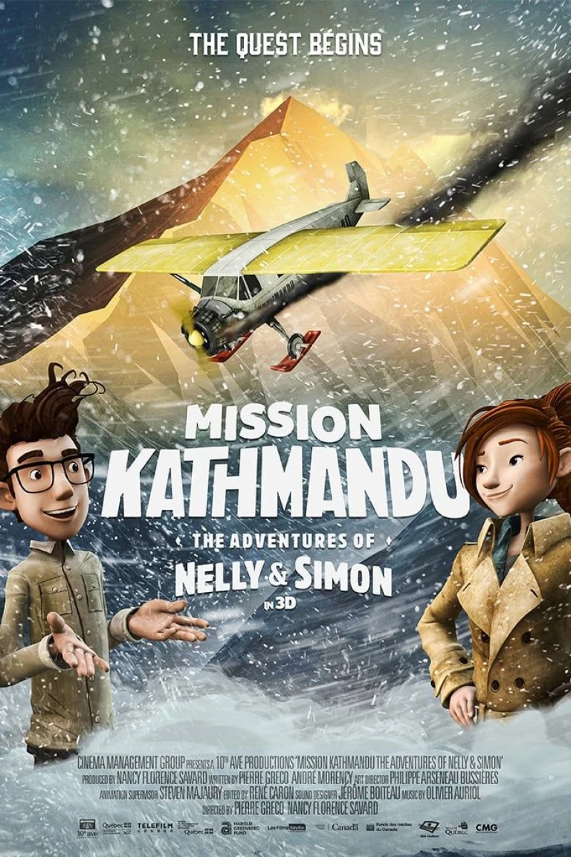 Mission Kathmandu: The Adventures of Nelly Simon Plakat