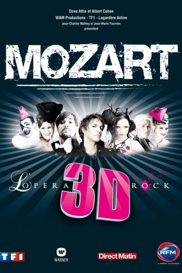 Mozart l'opéra Rock 3D Plakat