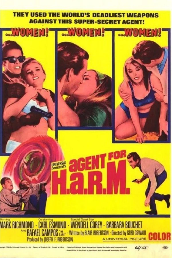 Agent for H.A.R.M. Plakat