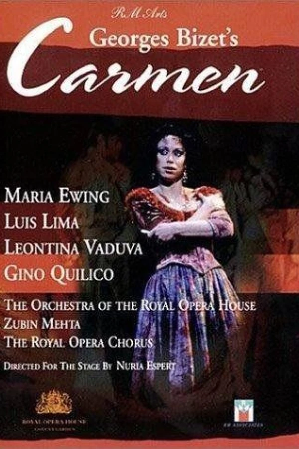 Carmen by Georges Bizet Plakat