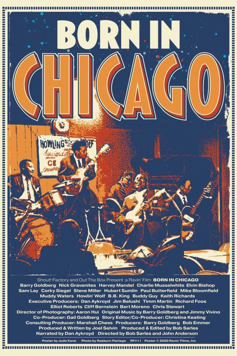 Born in Chicago Plakat