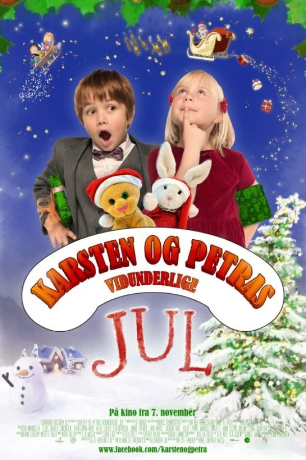 Karsten og Petras vidunderlige jul Plakat