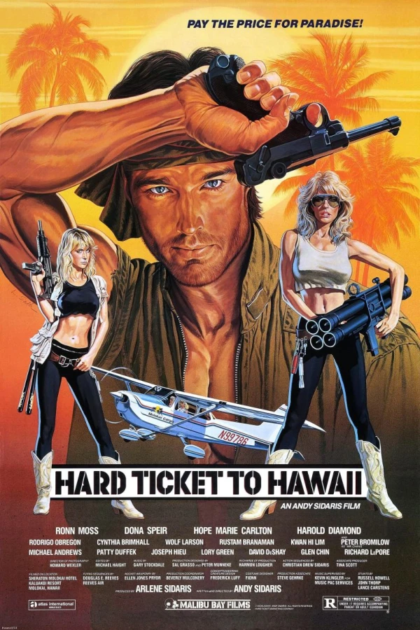 Hard Ticket to Hawaii Plakat