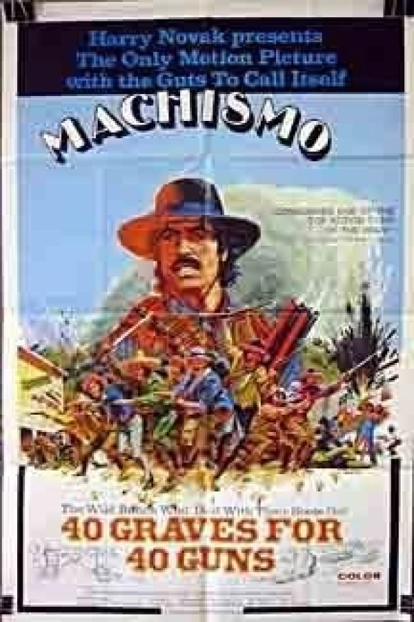 Machismo: 40 Graves for 40 Guns Plakat