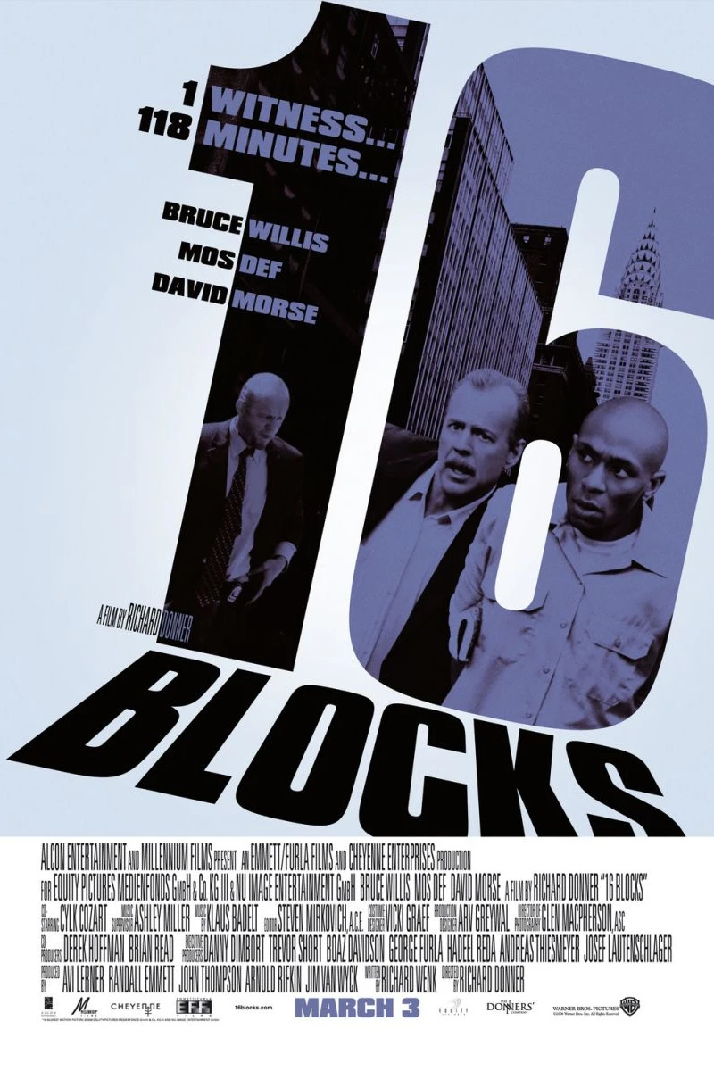 16 Blocks Plakat