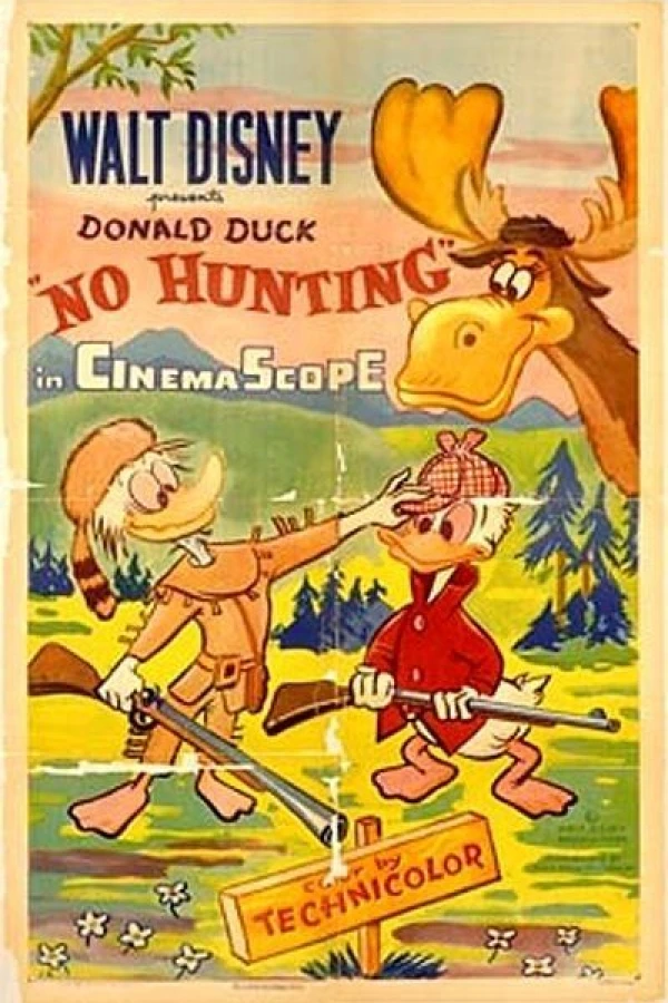 No Hunting Plakat