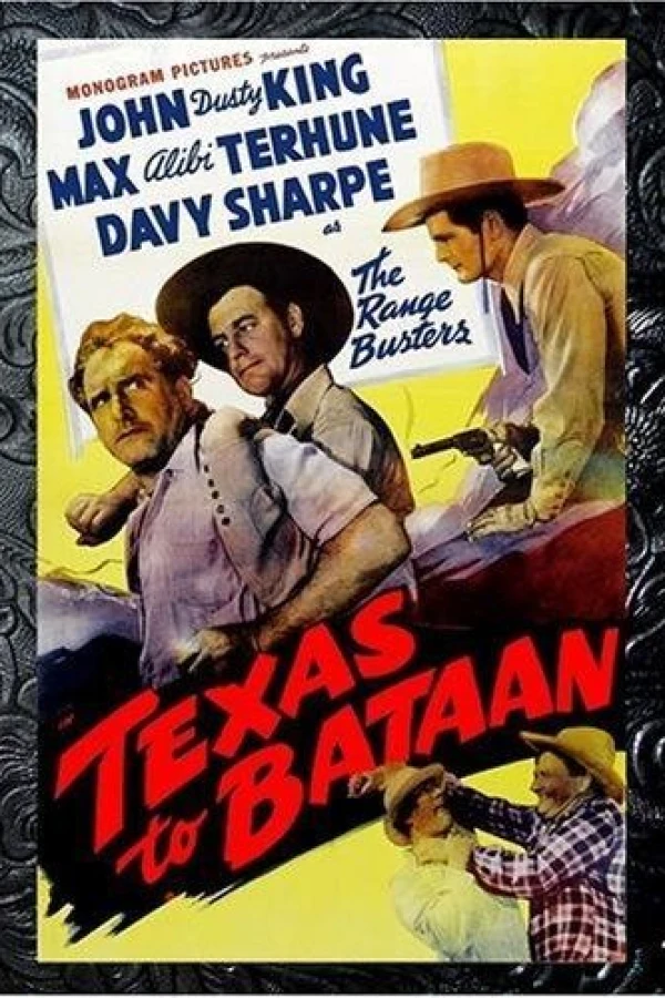 Texas to Bataan Plakat