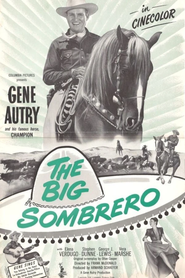 The Big Sombrero Plakat