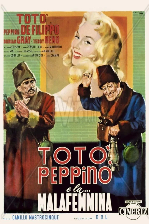 Toto, Peppino, and the Hussy Plakat