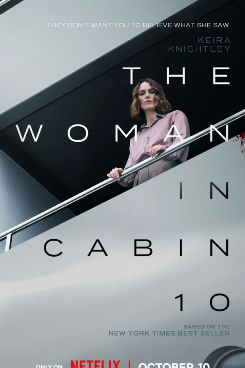 The Woman in Cabin 10 Plakat