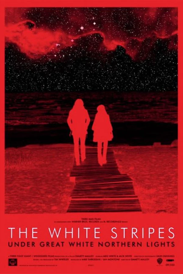 The White Stripes Under Great White Northern Lights Plakat