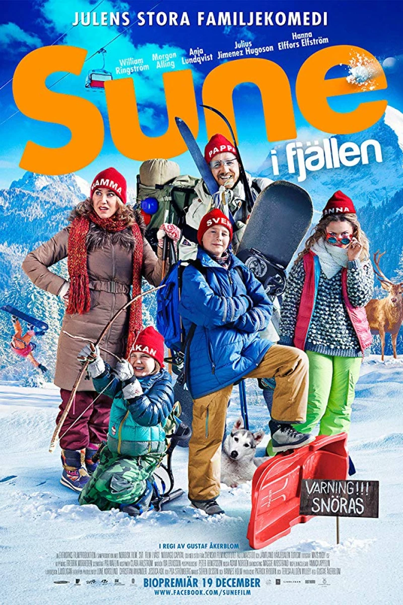 Sune i fjällen Plakat