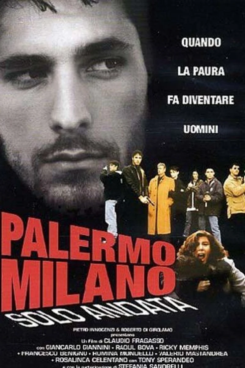 Palermo-Milan One Way Plakat