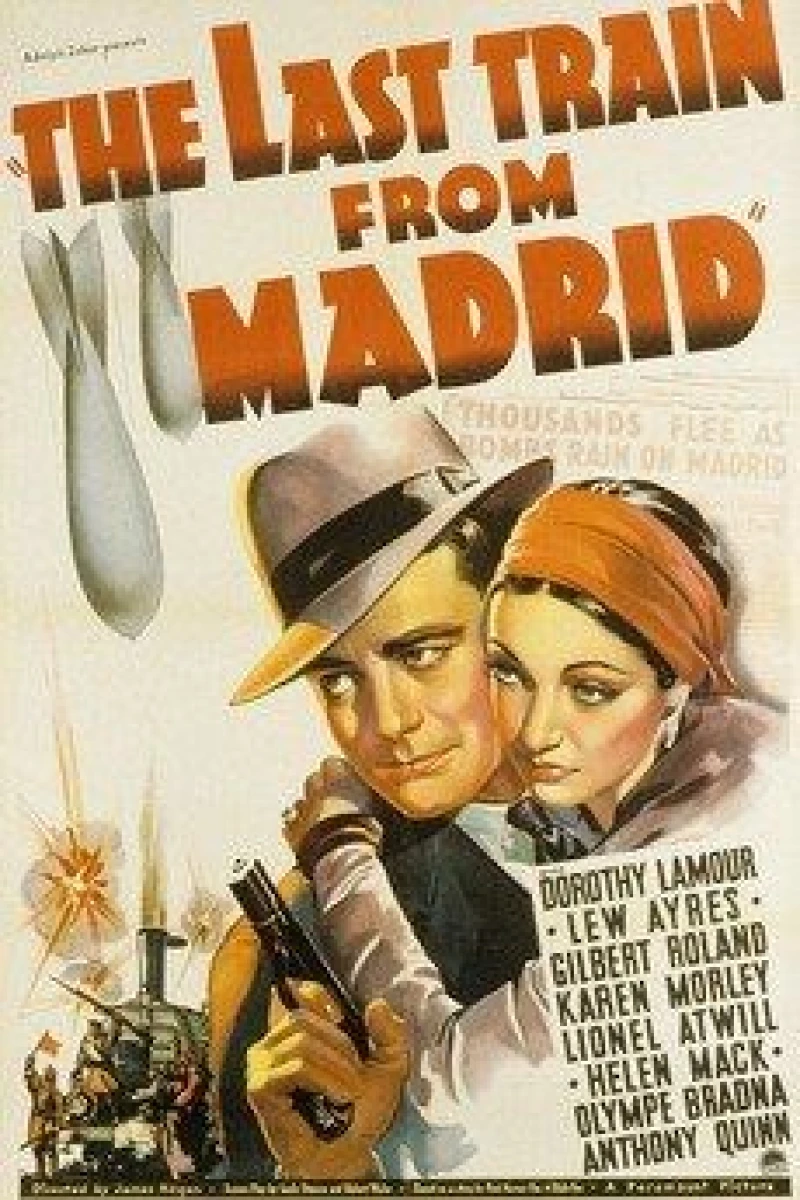 The Last Train from Madrid Plakat