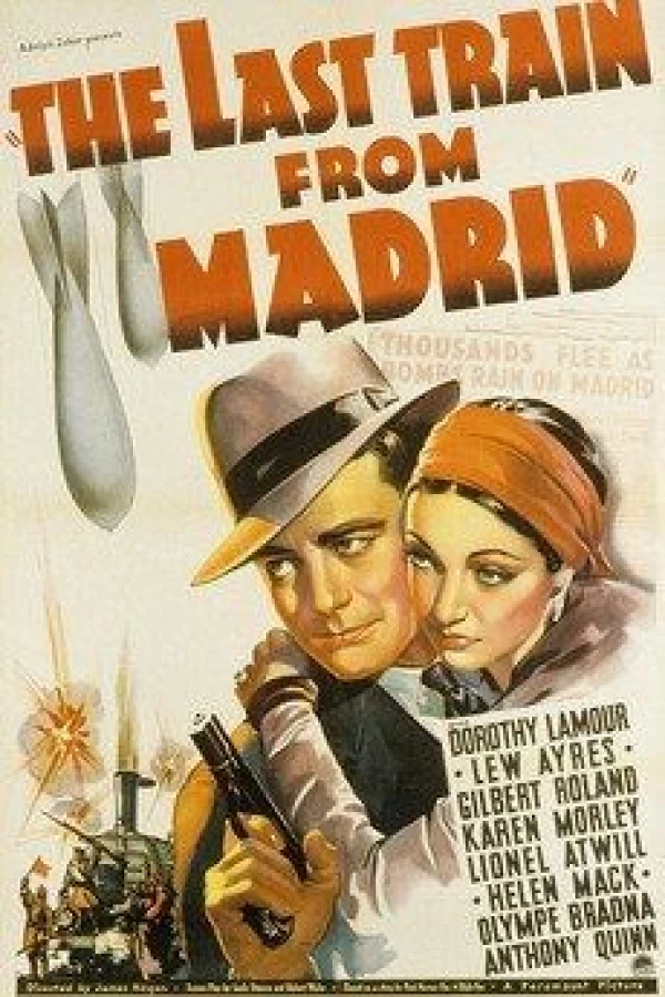 The Last Train from Madrid Plakat