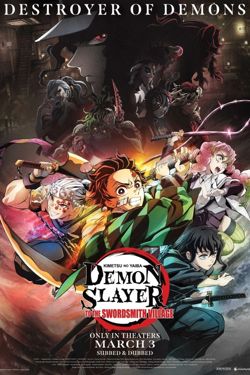 Demon Slayer: To the Swordsmith Village Plakat