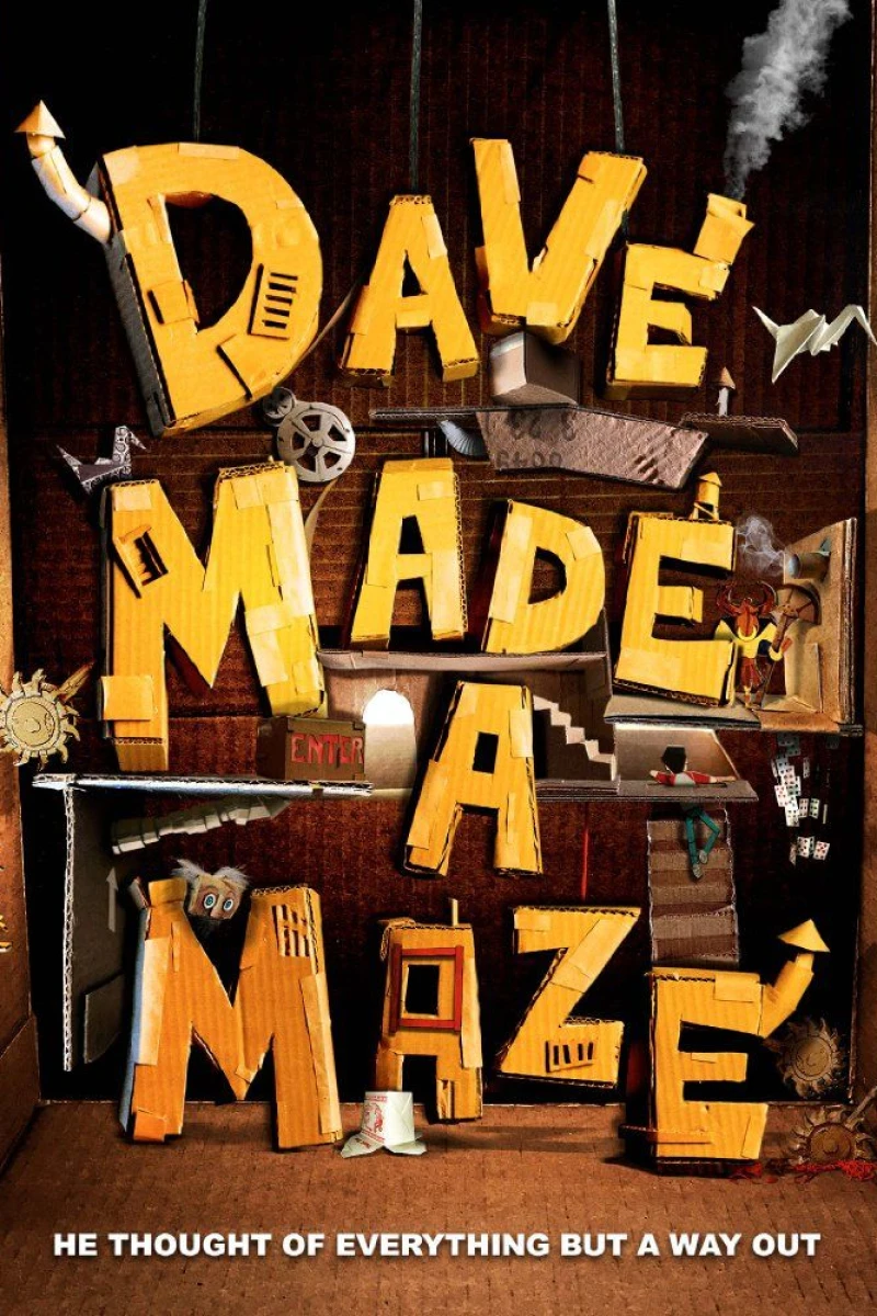 Dave Made a Maze Plakat