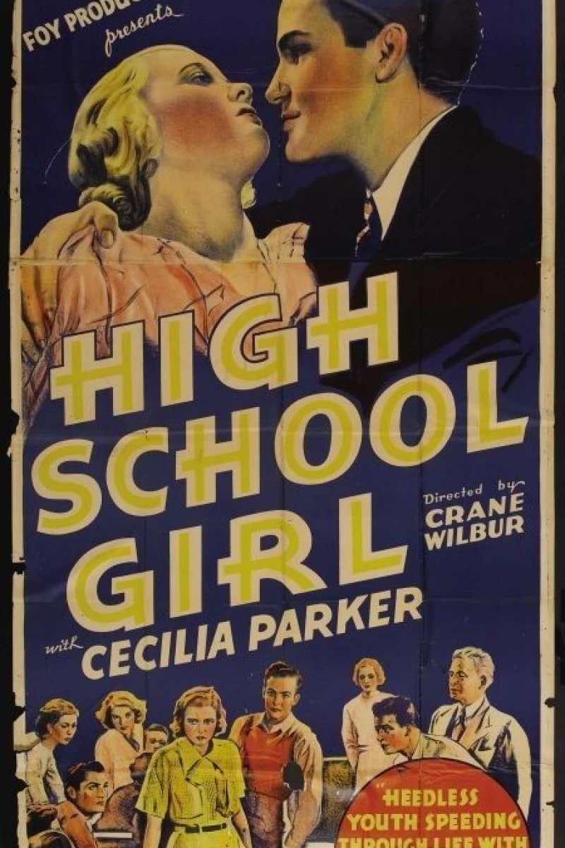 High School Girl Plakat