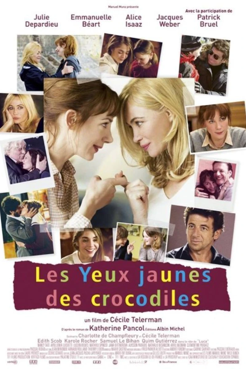 Les yeux jaunes des crocodiles Plakat