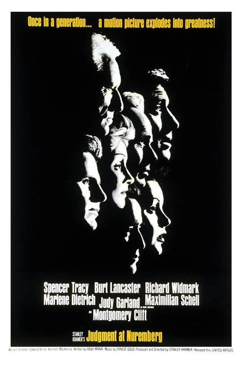 Judgment at Nuremberg Plakat