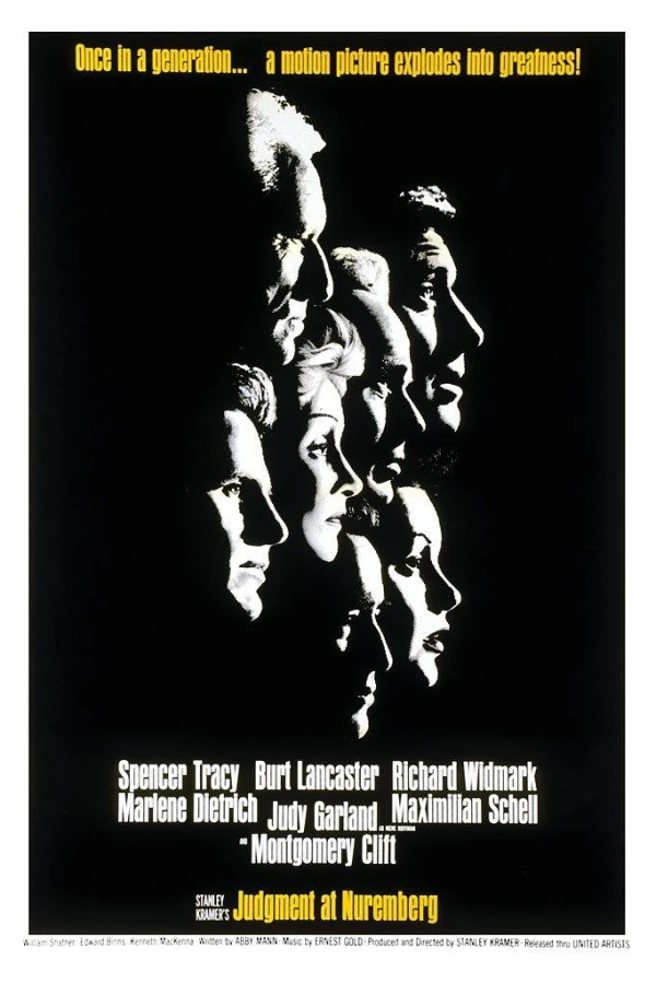 Judgment at Nuremberg Plakat
