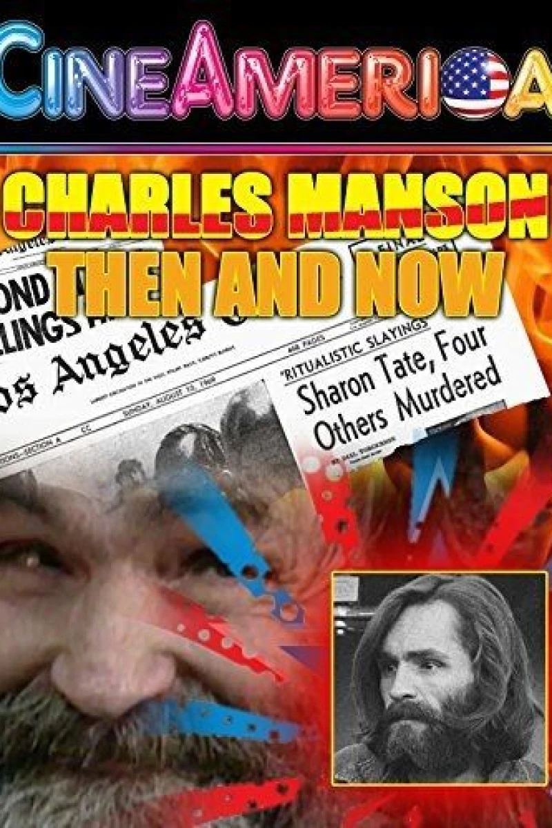 Charles Manson Then and Now Plakat