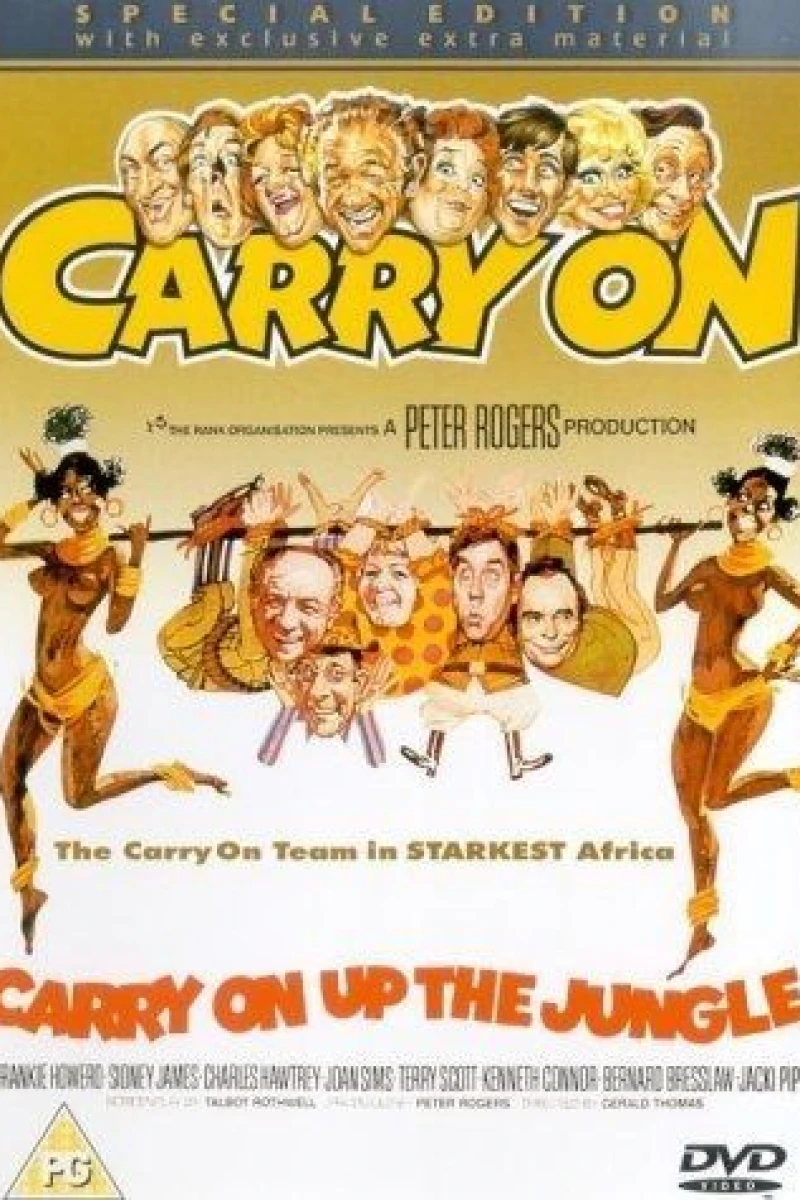 Carry On Up the Jungle Plakat