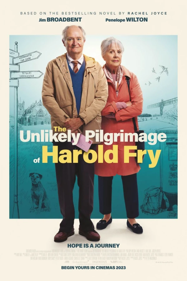 Harold Frys utrolige pilgrimsferd Plakat