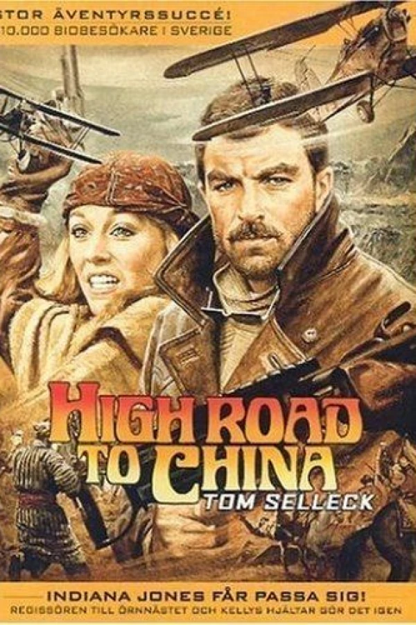 High Road to China Plakat