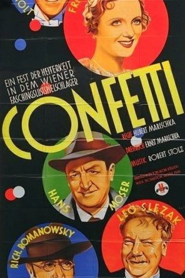 Konfetti Plakat