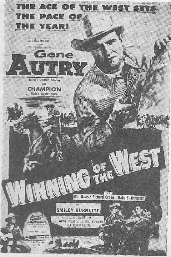 Winning of the West Plakat