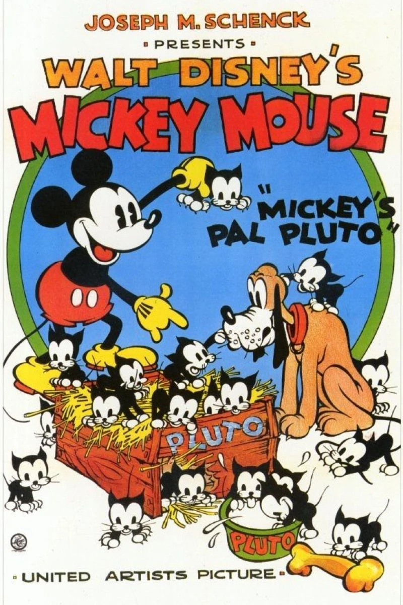 Mickey's Pal Pluto Plakat