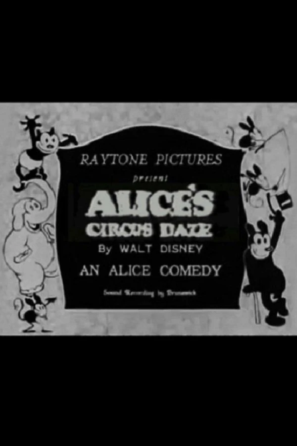 Alice's Circus Daze Plakat