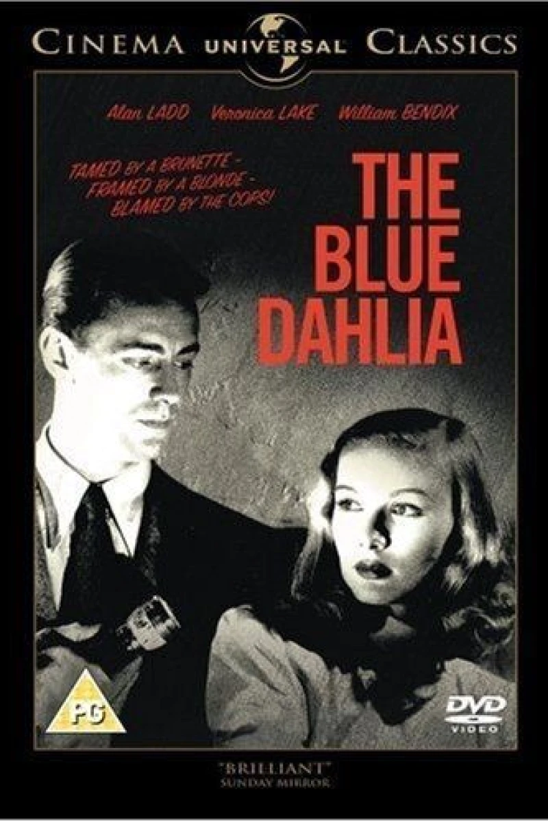 The Blue Dahlia Plakat