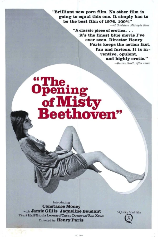 The Opening of Misty Beethoven Plakat